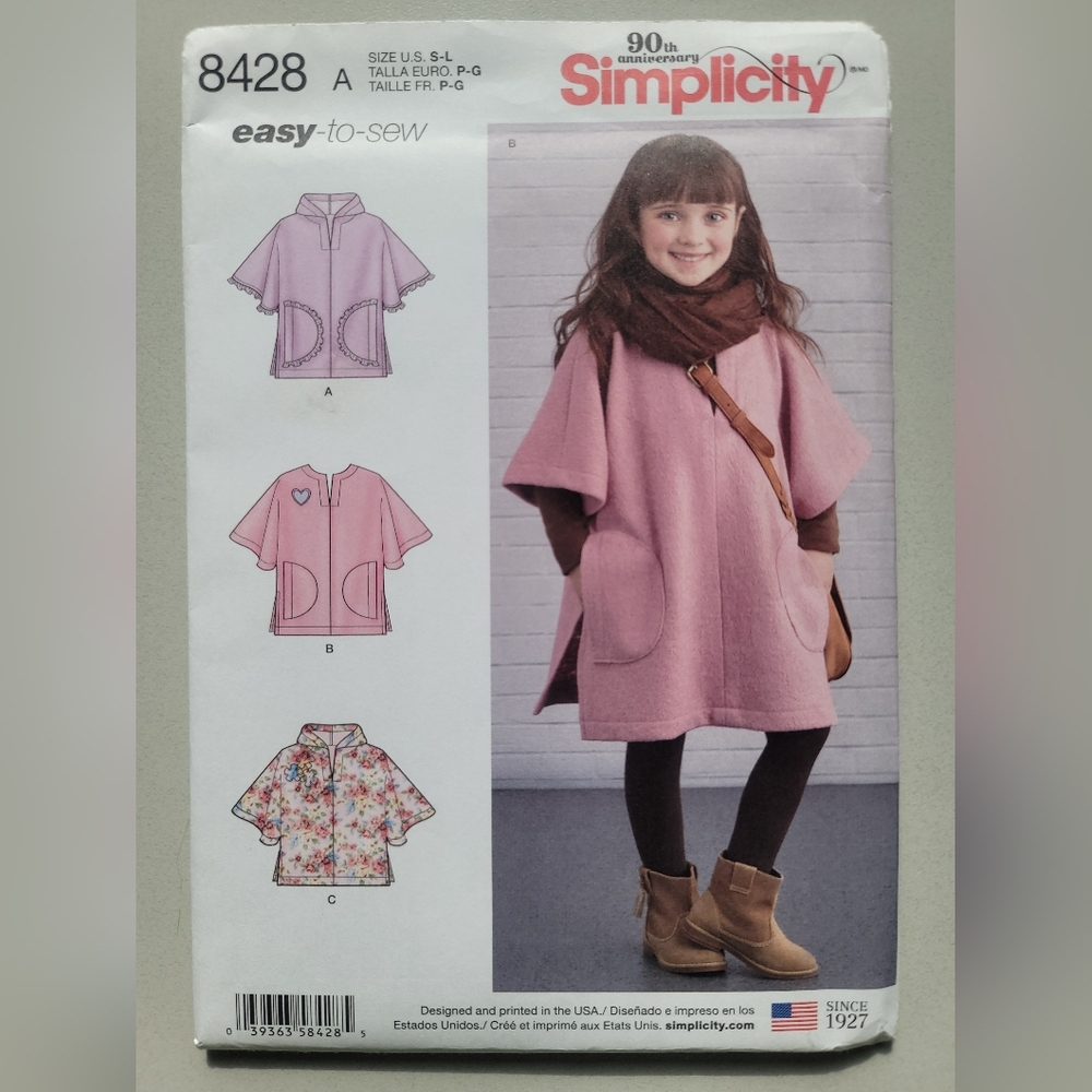 ‼️MUST GO‼️ Lot of 5 FF little Girls Spring Summer sewing patterns - Picture 5 of 6